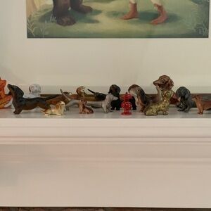16 Figure dachshund collection